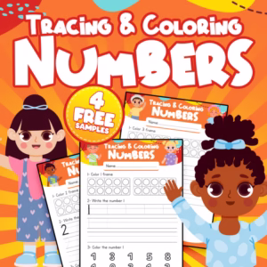 FREE Tracing & Coloring Numbers 1-20: A Fun Handwriting Practice Workbook