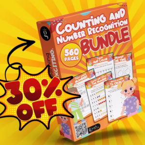 Counting and Number Recognition Math Activities Bundle - 560+ Pages of Fun!