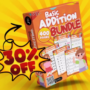 Basic Addition within 20 - Math Fun Activities Bundle - 400 Pages