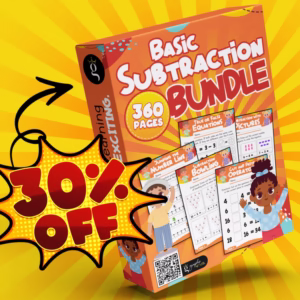 Basic Subtraction within 20 - Math Fun Activities Bundle - 360 Pages