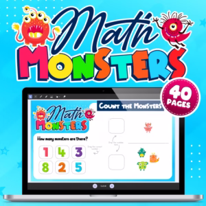 Number Sense 1-10 Digital Activities | Counting, Matching, Sequencing