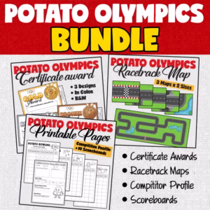 Potato Olympics Printable Bundle – Funny End-of-Year Classroom Activities