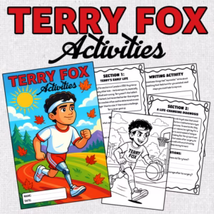 Terry Fox Activity Reading Comprehension Passages and Questions | Coloring Pages