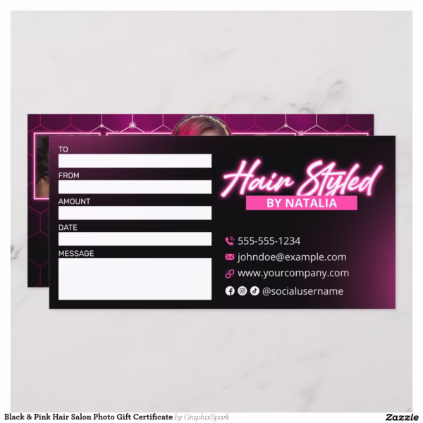 black_pink_hair_salon_photo_gift_certificate_cards-ra40e7107e46a482c86b21136197d911d_tcvd7_1500.jpg