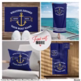 custom_boat_name_welcome_aboard_navy_blue_gold_beach_towel-r_imb3cy_1500.jpg