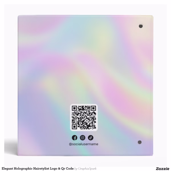 elegant_holographic_hairstylist_logo_qr_code_3_ring_binder-r2e70a7e729d74ebeab9cea82865c7f89_xz8dw_8byvr_1500.jpg