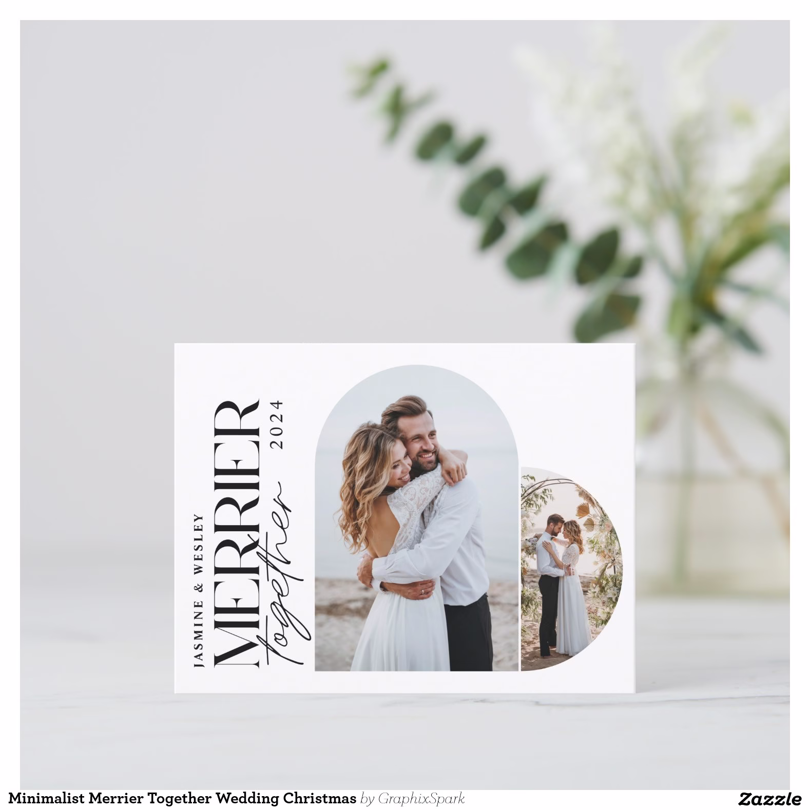 minimalist_merrier_together_wedding_christmas_holiday_postcard-rc5daba392f024d94a8673eae330e72ad_tcvyo_1500.jpg