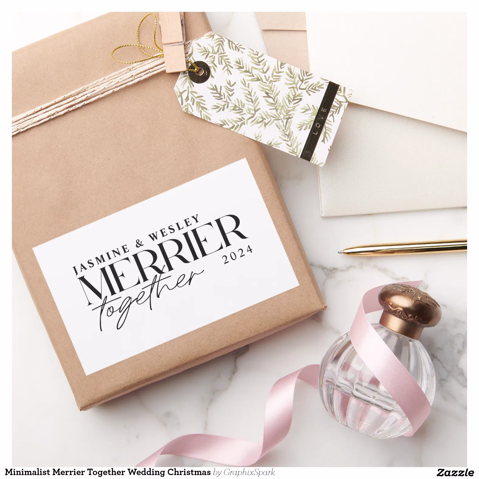 minimalist_merrier_together_wedding_christmas_rectangular_sticker-reb74bdd5e28049759aebb18e28fd1e8e_zg2ql8_1500.webp