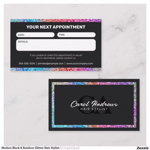 modern_black_rainbow_glitter_hair_stylist_appointment_card-red0898a82765461abac07bfbd1aa684d_tcvcr_1500.jpg