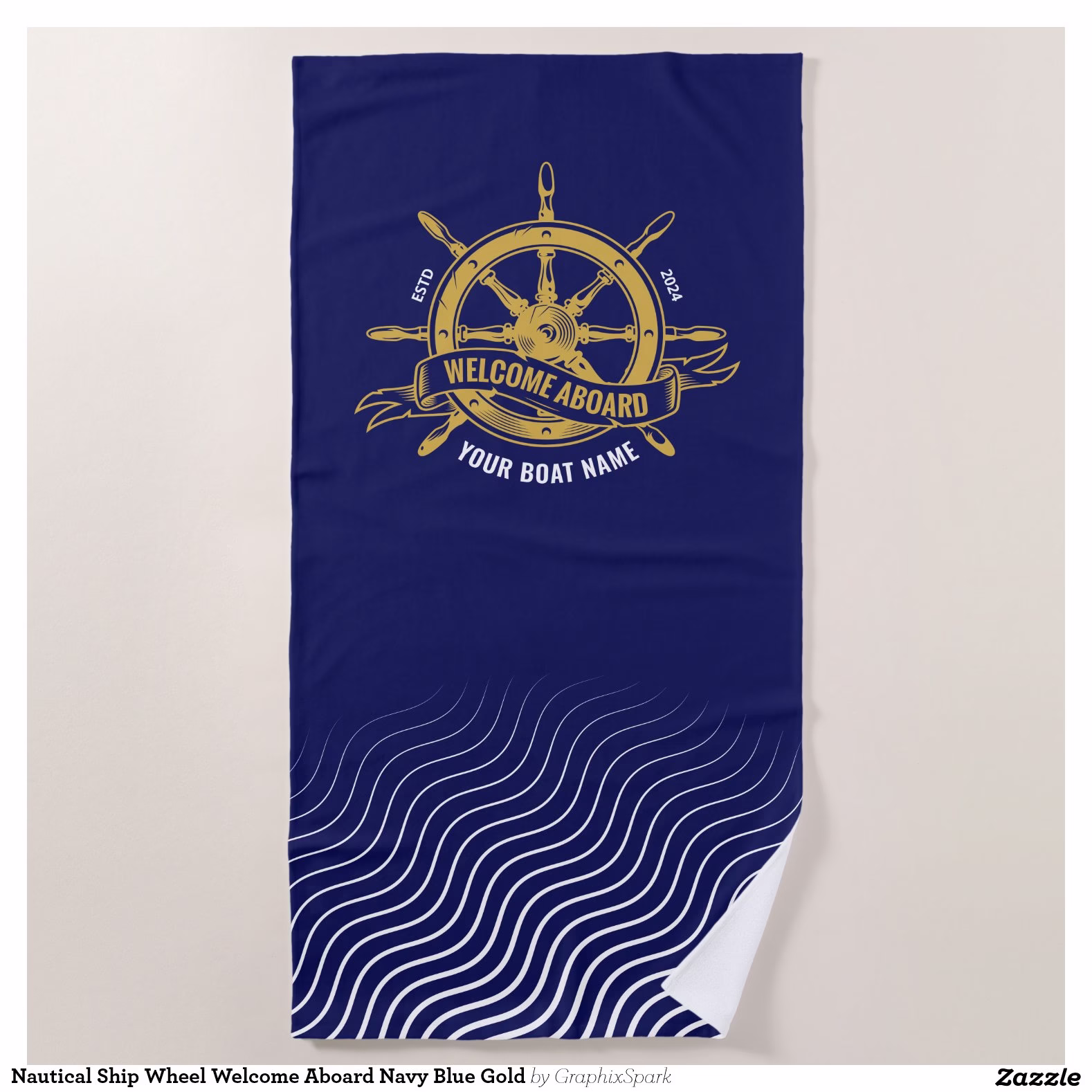 nautical_ship_wheel_welcome_aboard_navy_blue_gold_beach_towel-rfe69cc93b19440a79e5f2792eab11f07_eapwm_1500.jpg