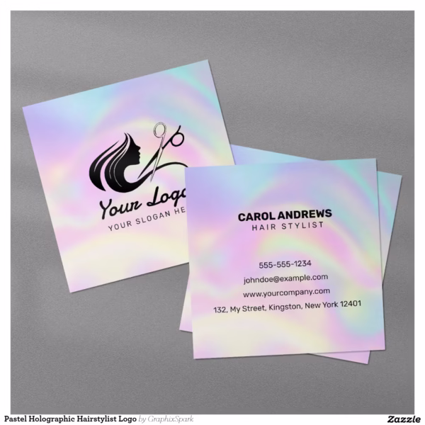 pastel_holographic_hairstylist_logo_square_business_card-r_zh1asn_1500.webp