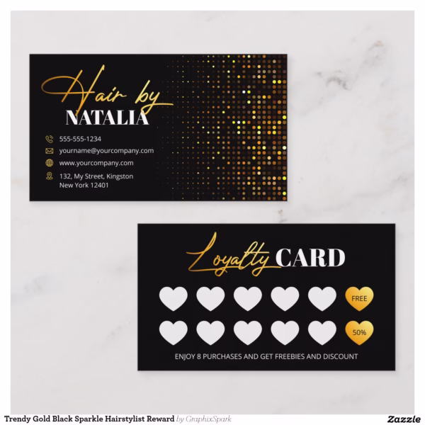 trendy_gold_black_sparkle_hairstylist_reward_loyalty_card-rbe6bc0d50e384d6582dfa604aa50f60f_tcvcr_1500.jpg