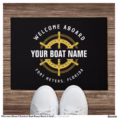 welcome_aboard_nautical_boat_name_black_gold_doormat-r_ipctcj_1500.webp